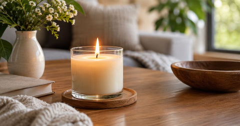 How long do scented candles typically burn?