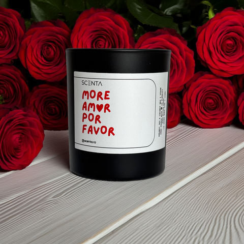 Scented candle More Amor Por Favor 