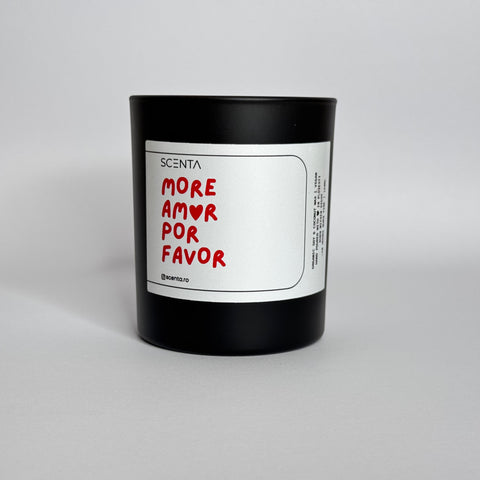 Scented candle More Amor Por Favor 