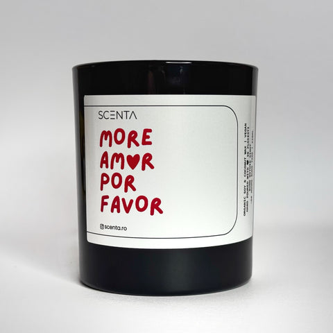 Scented candle More Amor Por Favor 