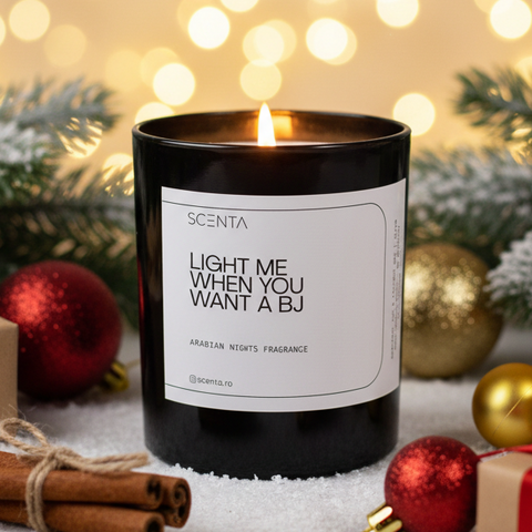 Lumânare parfumată Light me when you want a BJ Mare - 30cl naughty