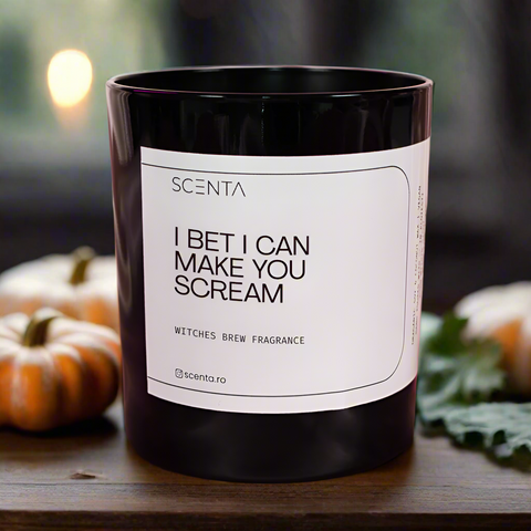 Lumânare parfumată I bet I can make you scream Mare - 30cl naughty