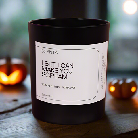 Lumânare parfumată I bet I can make you scream Medium - 20cl naughty