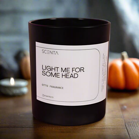 Lumânare parfumată Light me for some head Medium - 20cl naughty