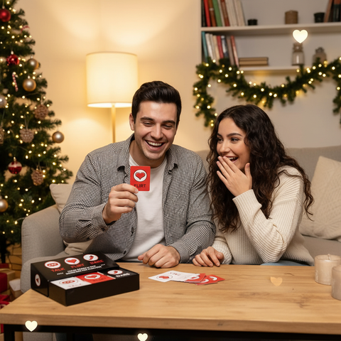 Talk Flirt Dare, 3 in 1, Card Game for Couples 