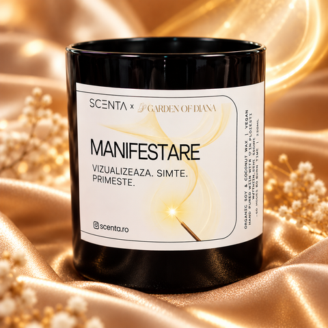 Lumânare parfumată Manifestare - Scenta x Garden of Diana