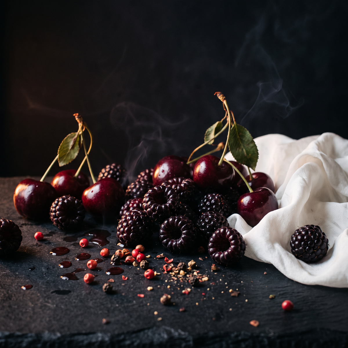 Black Raspberry & Peppercorn
