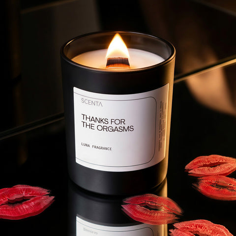 Thanks for the orgasms! Scented Candle